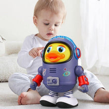 Load image into Gallery viewer, Trending Space Dancing Duck Robot Toy with Music Light and Walking Interactive Sensory Toy for Kids Must Have Birthday Christmas Gift,Christmas,Gift