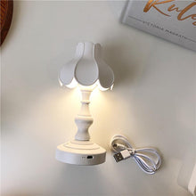 Load image into Gallery viewer, (USB Rechargeable)Mini Lily Of The Valley Design Table Lamp, Cute Mini Modern Nightstand Light, Suitable for Aesthetic Home Decor and Unique Living Room Gifts for Girls