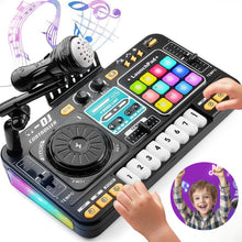 Load image into Gallery viewer, Bluetooth DJ Mixer Toy for Kids with Colorful Lights, Sound Effects & Music Fun Toys for 3-6 Years Old Boys Girls,Gift,Christmas,