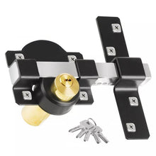 Load image into Gallery viewer, Gate Lock Garden Security Double Long Throw Bolt Rim Lock 5 Keys 50mm Both Sides,For home&Store