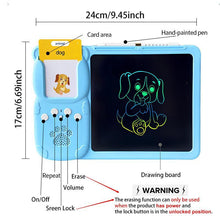 Load image into Gallery viewer, 2 in 1 Learning Card Machine with LCD Writing Board and 224 Word Flash Cards Educational Smart Toy with Voice Sound Function Fun Learning Game Perfect Birthday and Holiday Gift for Kids Toddlers and Preschool Children,Christmas,Gift