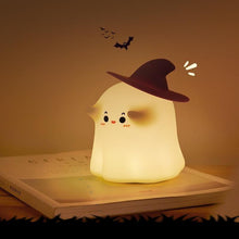 Load image into Gallery viewer, Cute Ghost Design Silicone Night Light,Creative Night Light(USB Rechargeable), Dimmable Decorative Lamp for Home Bedroom Living Room,bedside lamp,lamps bedroom,nightlight,Gift,lamp
