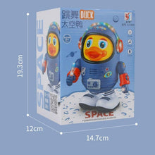 Load image into Gallery viewer, Trending Space Dancing Duck Robot Toy with Music Light and Walking Interactive Sensory Toy for Kids Must Have Birthday Christmas Gift,Christmas,Gift
