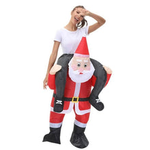 Load image into Gallery viewer, Inflatable Christmas Costume for Adults Santa Tree and Reindeer Funny Fancy Dress Outfit Perfect for Holiday Parties and Family Gatherings,Christmas,Gift
