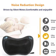Load image into Gallery viewer, Neck and Back Massager Pillow with 3D Kneading and Heating - Electric Shiatsu Cushion for Ultimate Comfort and Relaxation,Relaxing,Gift,For home,For Car
