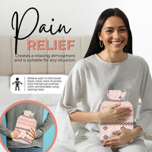 Load image into Gallery viewer, Wearable 3-in-1 Hot Water Bottle Belt – 1L, 112cm Soft Waist Wrap for Neck, Shoulder, Back &amp; Leg Pain Relief,gift
