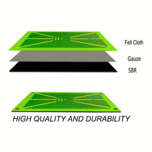 Load image into Gallery viewer, Portable Golf Training Mat, Golf Swing Training Aid,Durable &amp; Portable Golf Hitting Mat,  Golf Training Accessories for Indoor &amp; Outdoor Practice
