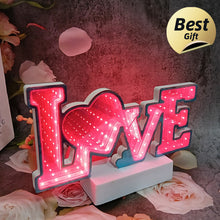 Load image into Gallery viewer, 【Christmas theme】Sensory Infinity Mirror Calming Visual Effect Battery Powered (3 AA batteries are needed),Nighting,Lamp,Decor,Christmas gift
