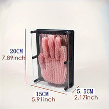 Load image into Gallery viewer, 3D Pin Art Impression Board – Classic Plastic Sculpture Toy for Kids &amp; Adults, Creative Sensory Toy for Stress Relief, Party Gift for Friends, Family &amp; Classmates
