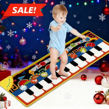 Load image into Gallery viewer, Kids Musical Mat with 8 Instrument Sounds – Foldable Piano Keyboard Dance Playmat, Interactive Early Learning Musical Toy for Toddlers &amp; Kids, Educational Gift,Best gift,Christmas
