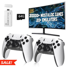 Load image into Gallery viewer, M15 Plus Wireless Retro Gaming Console, 4K HDMI Output Controller, Home Game Console with 20,000+ Games, E-Sports Controller
