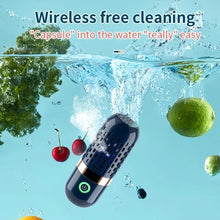 Load image into Gallery viewer, Electric Wireless Vegetable Cleaner, Rechargeable Automatic Vegetable Fruit Cleaning Machine, Household Kitchen Appliances for Home Use,simple and portable fruit and vegetable cleaner,Essential for home use
