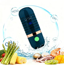 Load image into Gallery viewer, Electric Wireless Vegetable Cleaner, Rechargeable Automatic Vegetable Fruit Cleaning Machine, Household Kitchen Appliances for Home Use,simple and portable fruit and vegetable cleaner,Essential for home use
