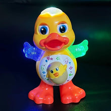 Load image into Gallery viewer, Interactive Dancing Duck Toy with Music and Flashing Lights, Cute Educational Sensory Toy for Kids Aged 3-6, Perfect Christmas  Gift,For children
