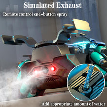 Load image into Gallery viewer, Gesture &amp; Remote Control Four-wheel Stunt Car, 1 Set Electric High Speed Drift RC Car with Light &amp; Music, Rc Stunt Cars  LED Light Music and Spray Device Hand Controlled Gesture RC Car Indoor and Outdoor Toys for Kids Christmas Birthday Gift for Boy Girls
