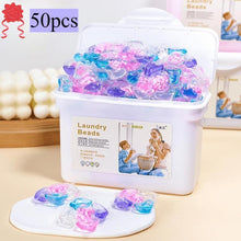 Load image into Gallery viewer, 5-in-1 Laundry Detergent Pods 50 Count Box Long Lasting Fragrance Antistatic Essential for Home Laundry,For Home
