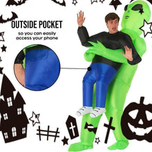 Load image into Gallery viewer, Party Alien Inflatable Costume Kids Adult Men Women Toy Blow Up Suits Party Dress UK  Kids Boys Girls Children Halloween Costume Cosplay Fancy Dress,Party gifts
