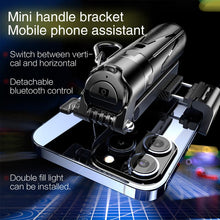 Load image into Gallery viewer, Portable 3-in-1 Selfie Stick Tripod with Detachable Magnetic Remote &amp; 360° Rotation for iPhone/Android Perfect for Hands-Free Vlogging Group Photos &amp; Live Streaming - Wireless phone tripod
