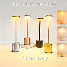 Load image into Gallery viewer, USB Rechargeable Table Lamp, Touch Control LED Desk Lamp, Nightstand Lamps, Portable Atmosphere Lamp for Living Room Decor, Home Decor, LED Lights Bedroom, Lights for Bedroom, Modern Mood Lighting bedside kitchen,Lighting,Nightlight
