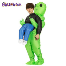 Load image into Gallery viewer, Party Alien Inflatable Costume Kids Adult Men Women Toy Blow Up Suits Party Dress UK  Kids Boys Girls Children Halloween Costume Cosplay Fancy Dress,Party gifts
