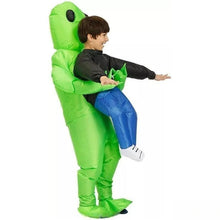 Load image into Gallery viewer, Party Alien Inflatable Costume Kids Adult Men Women Toy Blow Up Suits Party Dress UK  Kids Boys Girls Children Halloween Costume Cosplay Fancy Dress,Party gifts
