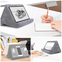 Load image into Gallery viewer, Foldable Phone &amp; Tablet Soft Pillow Holder, Adjustable Computer Stand, Tablet &amp; Phone Stand For Home &amp; Office Use Cellphone Smartphone phone  holders magnet  phone  holder,For home
