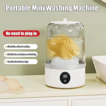 Load image into Gallery viewer, 2025 Upgraded Portable Mini Washing Machine - Deep Clean Socks, Underwear, Baby Clothes - Ideal for Singles, Apartments,Travel,Gift,For home,Christmas
