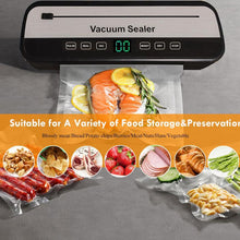 Load image into Gallery viewer, 【Highly recommended by housewives】Vacuum Sealer Machine, 1 Count Household Vacuum Food Sealer with Vacuum Bag, Automatic Kitchen Food Storage Sealer, Kitchen Appliances,Household daily use preservation,Essential for families
