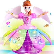 Load image into Gallery viewer, Dancing Doll Angel Girl Dance Princess Doll with Flashing Light &amp; Music Musical Dancing Singing Doll with Bump &amp; Go Action Flash Light &amp; Music for Kids birthday gift fast delivery  new kids gift perfect kids toys out door toys indoor kids toys latest toys
