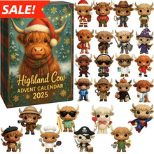 Load image into Gallery viewer, Highland Cow Advent Calendar 2025,gift,for you
