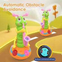 Load image into Gallery viewer, Cute Caterpillar Design Saxophone Toy, 1 Box Electric Singing &amp; Dancing Insect Toy, Musical Instrument Toy for Kids, Birthday Gift,For children
