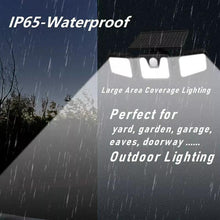 Load image into Gallery viewer, Solar Lights Outdoor, 3 Adjustable Heads Solar Security Lights Outdoor Motion Sensor, IP65 Waterproof Solar Powered Flood Ligh for Pathway Yard Garage Patio Porch
