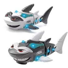 Load image into Gallery viewer, Baby Toys Transparent Shark Toy With Light and Music, Electric Mechanical Gear Toy for Boys Girls Toddler Gifts
