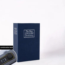 Load image into Gallery viewer, Book Box with Password Lock, 1 Count Hidden Secret Storage Box, Safe for Cash, Jewelry, Passports, Valuables, Secure Lock Box for Home, Travel,Office,
