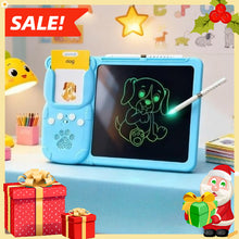 Load image into Gallery viewer, 2 in 1 Learning Card Machine with LCD Writing Board and 224 Word Flash Cards Educational Smart Toy with Voice Sound Function Fun Learning Game Perfect Birthday and Holiday Gift for Kids Toddlers and Preschool Children,Christmas,Gift
