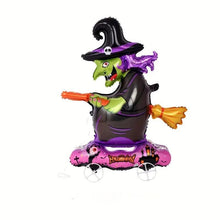 Load image into Gallery viewer, Halloween Balloon Halloween Tree Shaped Aluminum Foil BalloonsSet, 9 Pieces Large Assembly Party Decorations,Outdoor Mall Decoration Supplie
