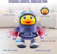 Load image into Gallery viewer, Trending Space Dancing Duck Robot Toy with Music Light and Walking Interactive Sensory Toy for Kids Must Have Birthday Christmas Gift,Christmas,Gift
