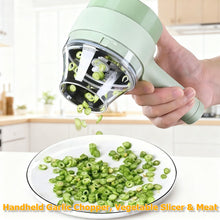 Load image into Gallery viewer, Mini 4-in-1 Wireless Electric Food Processor | Handheld Garlic Chopper, Vegetable Slicer &amp; Meat Grinder for Kitchen Cooking,For home,Gift
