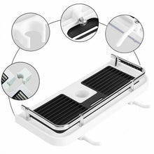 Load image into Gallery viewer, Bathroom Shelf:Creates  stylish and practical display area for bathroom sundries,The appropriate circumference of a shower pole is between 1.8 and 2.5cm,For home
