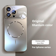Load image into Gallery viewer, Nwe Suitable for iphone17 phone cases,iPhone17 &amp; iPhone17Pro &amp; iPhone17ProMax,Comes with lens film,Circle magnetic attraction,Electroplated large window,GIft,Decor for phone
