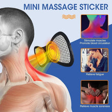 Load image into Gallery viewer, EMS Neck Massager 5 pcs Massager, Shoulder Relaxation Portable Neck Massager, Mini Massager Machine, 8 Modes 19 Gear Force, Relax your Body
