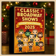 Load image into Gallery viewer, 【NEW】Classic Broadway Shows Advent Calendar 2025, 24 Days Musical Character Collectibles Countdown Calendars Acrylic Flat 2D Pendant Advent Calendar Creative Decor Gifts for Halloween &amp; Christmas,GIft,hot
