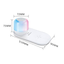 Load image into Gallery viewer, Night Light Charger 3 In 1 With Bedside Lamp Versatile New Trend Charge for Iphone and Android
