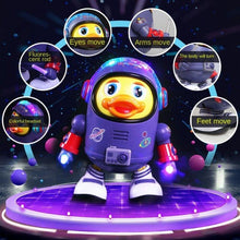 Load image into Gallery viewer, Trending Space Dancing Duck Robot Toy with Music Light and Walking Interactive Sensory Toy for Kids Must Have Birthday Christmas Gift,Christmas,Gift
