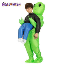 Load image into Gallery viewer, Party Alien Inflatable Costume Kids Adult Men Women Toy Blow Up Suits Party Dress UK  Kids Boys Girls Children Halloween Costume Cosplay Fancy Dress,Party gifts
