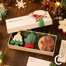 Load image into Gallery viewer, Christmas Gift Box Set with Scented Candles, Christmas Tree Decorations, Knitted Gloves, Gingerbread Man, Holiday Gifts for New Year,christmas present,Decor
