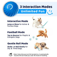 Load image into Gallery viewer, 【New】Interactive Dog Toys Dog Ball,Durable Active Rolling Ball Wicked Ball,Automatic Moving Bouncing Rotating Ball for Puppy/Small/Medium Dogs,Fun and Engaging Gift active  rolling  ball  dogs interactive  dog  toys
