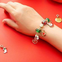 Load image into Gallery viewer, 24 Grid Christmas Countdown Calendar Blind Box DIY Beaded Bracelet Making Kit – Handmade Jewellery Set for Girls &amp; Women, Creative Craft Advent Gift for Kids, Teens &amp; Friends,Gift
