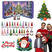 Load image into Gallery viewer, Christmas Gnome Advent Calendar Gift 24 Days Countdown to Christmas with Gnome-themed Pendants and Ornaments for boys girls,Christmas present
