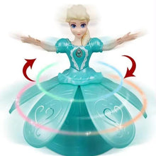 Load image into Gallery viewer, Dancing Doll Angel Girl Dance Princess Doll with Flashing Light &amp; Music Musical Dancing Singing Doll with Bump &amp; Go Action Flash Light &amp; Music for Kids birthday gift fast delivery  new kids gift perfect kids toys out door toys indoor kids toys latest toys
